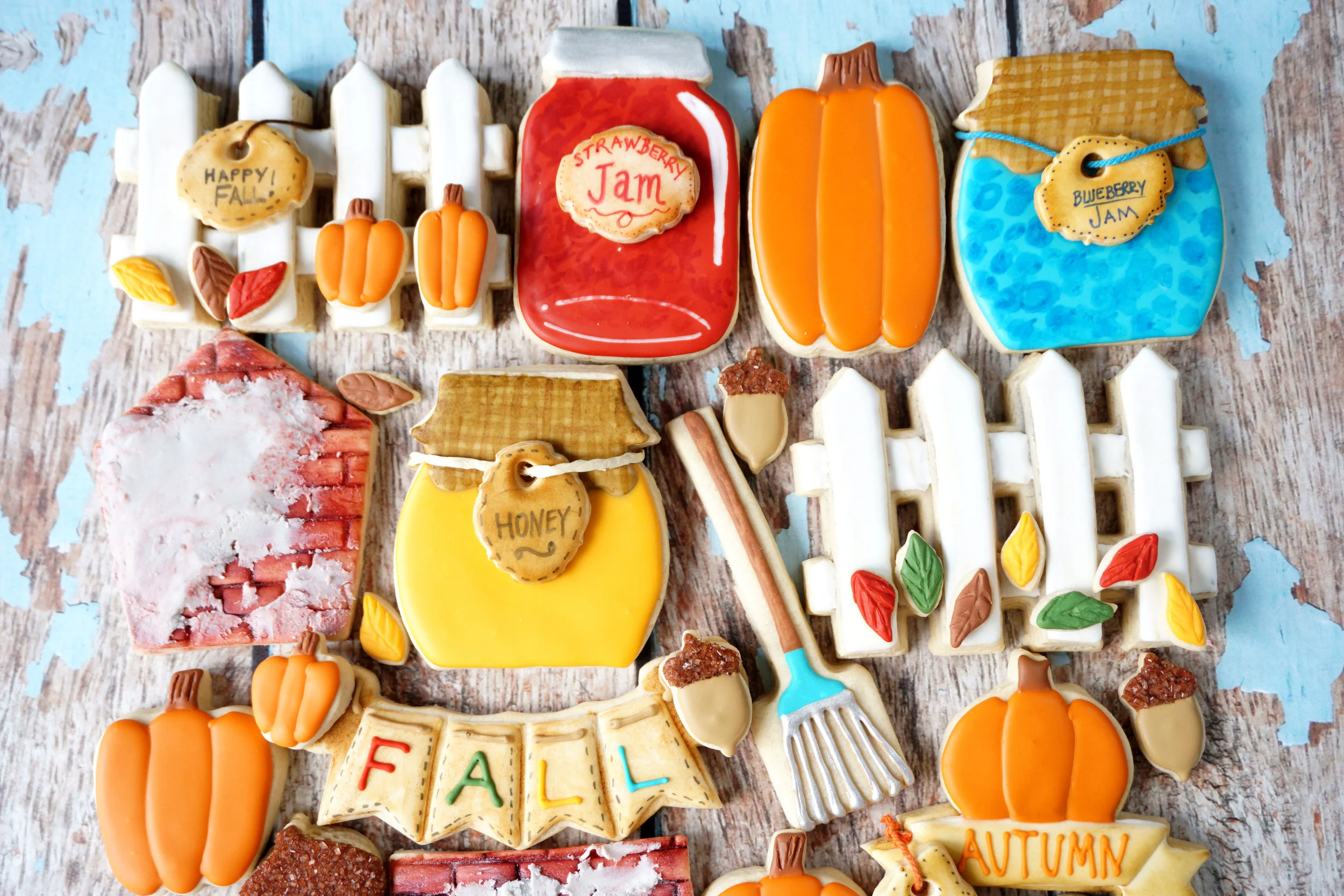 Celebrating Fall Decorated Cookie Collection