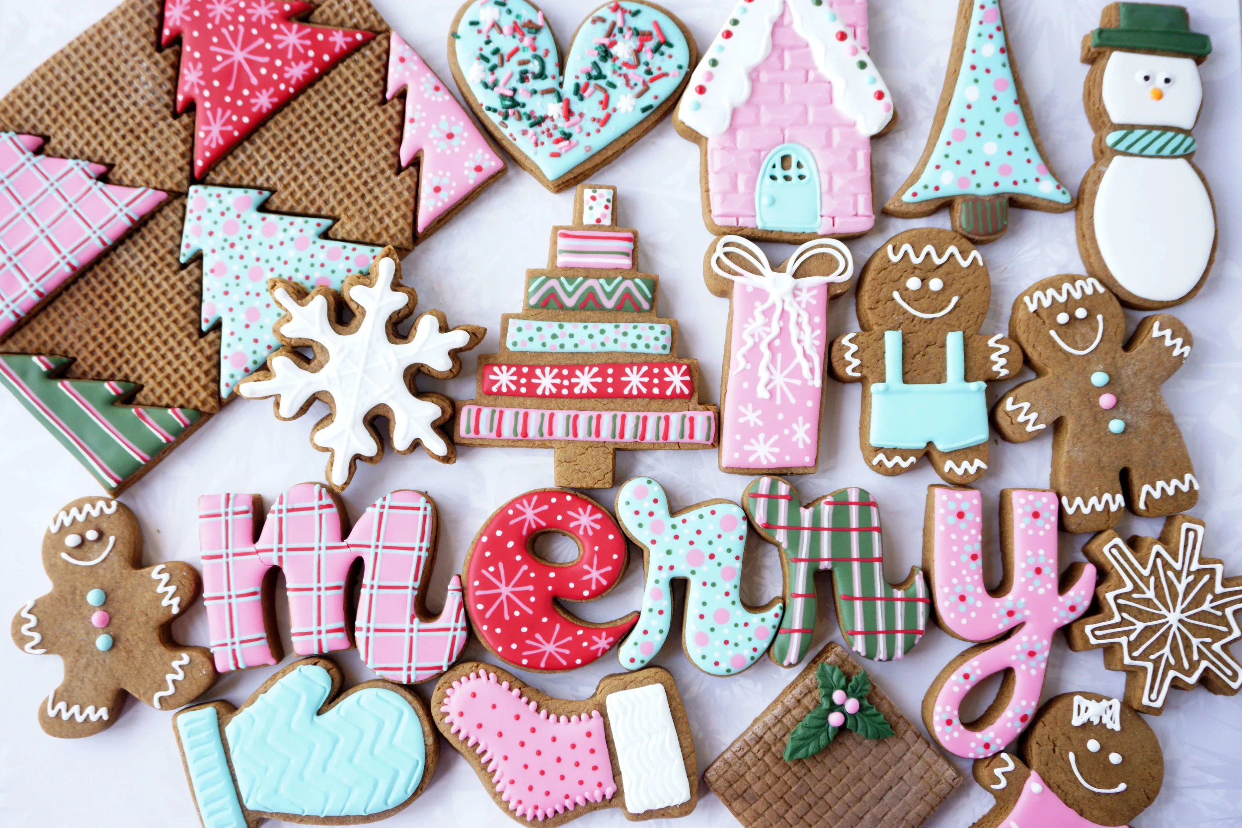 Gingerbread 2017 Decorated Cookie Collection