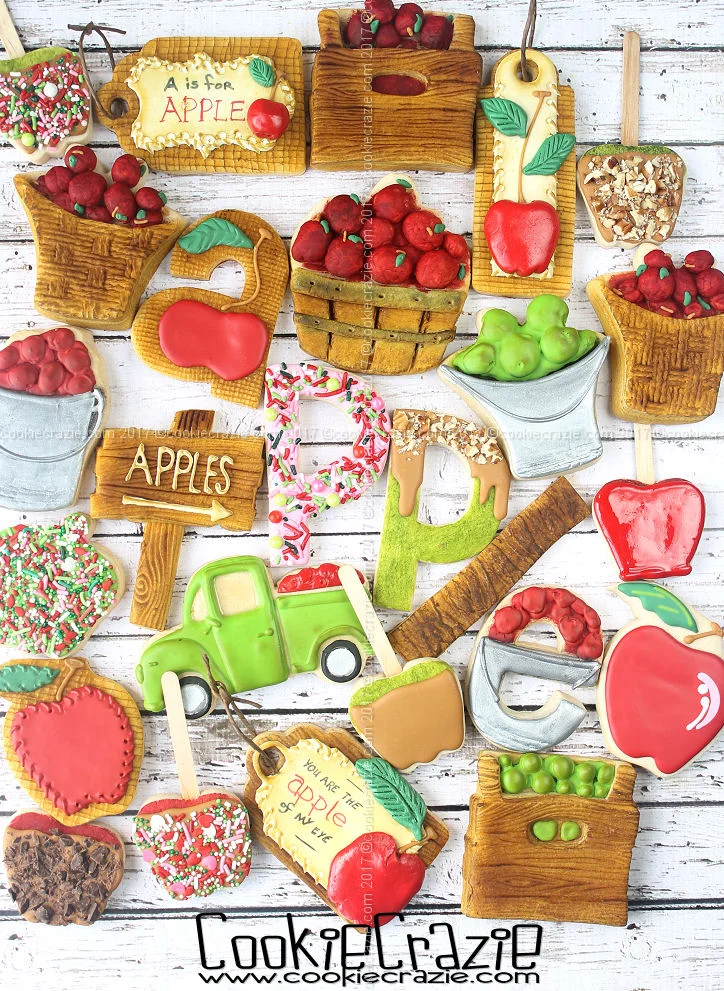 Apple Harvest 2017 Decorated Cookie Collection