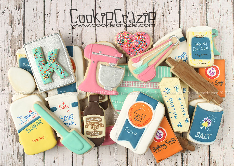   Baking Cookies Decorated Cookie Collection  