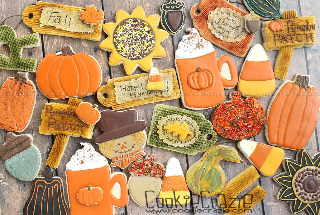 Happy Harvest Decorated Cookie Collection