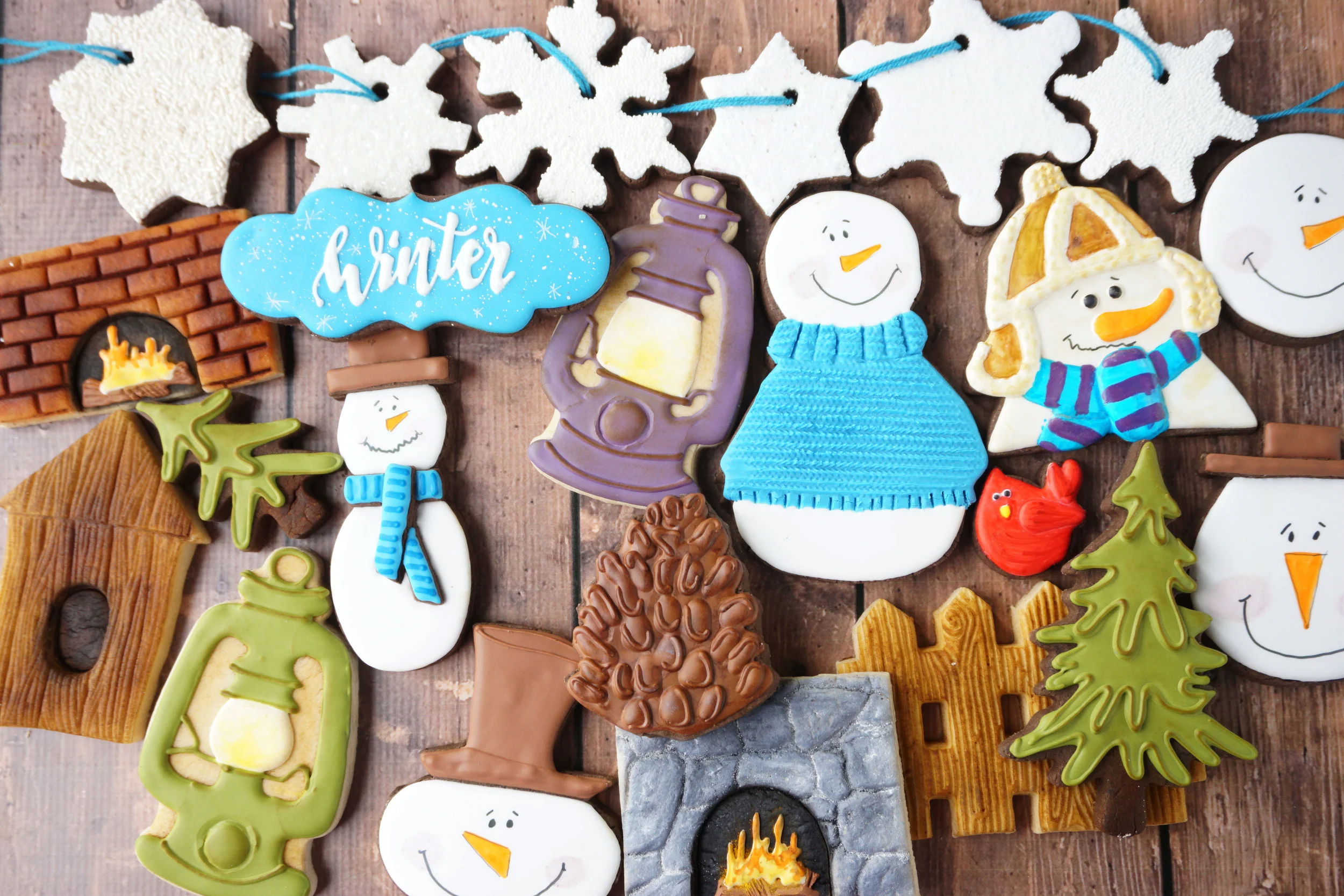 Winter 2018 Decorated Cookie Collection