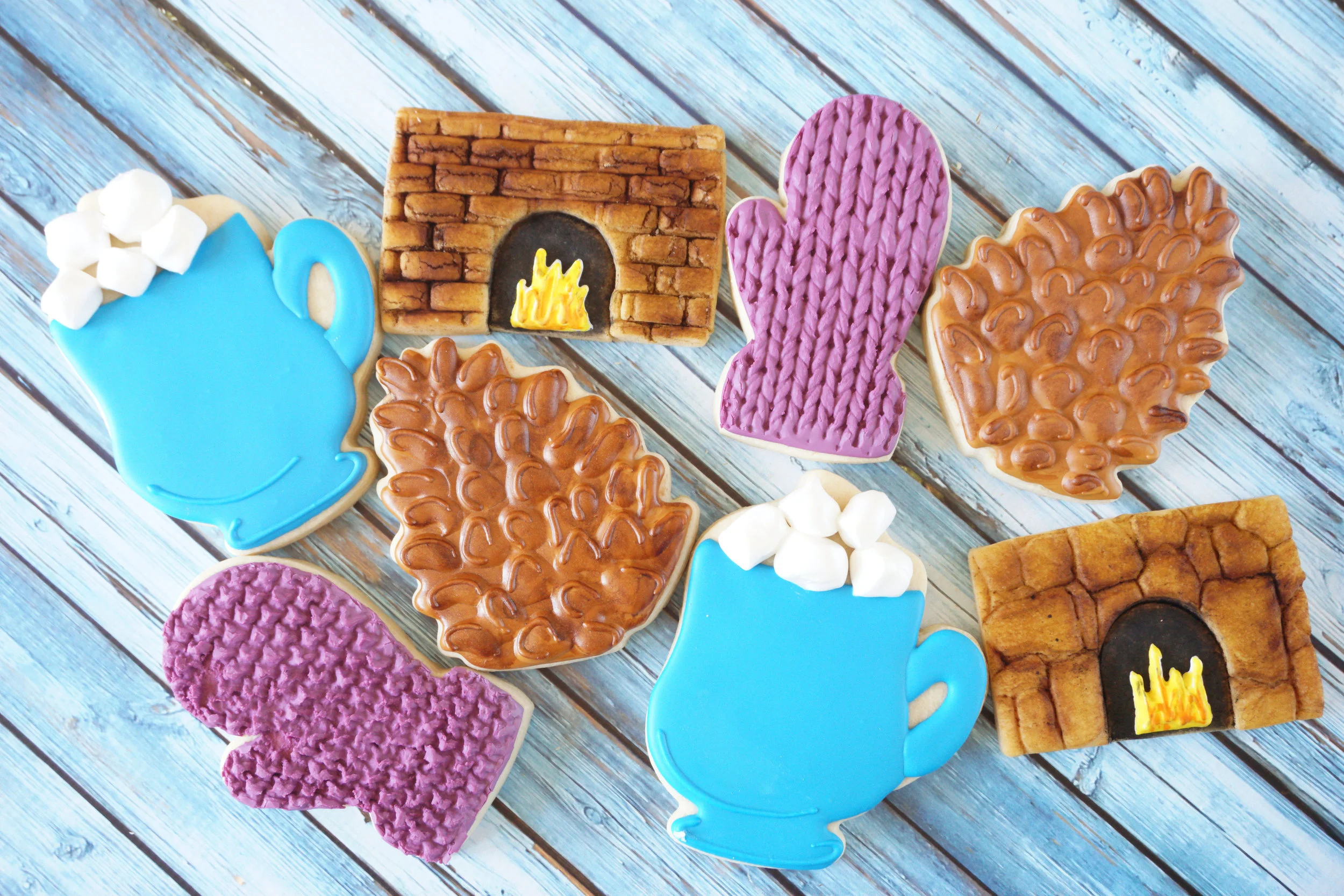 New CookieCrazie Academy Online Decorating Class - Winter Cookies