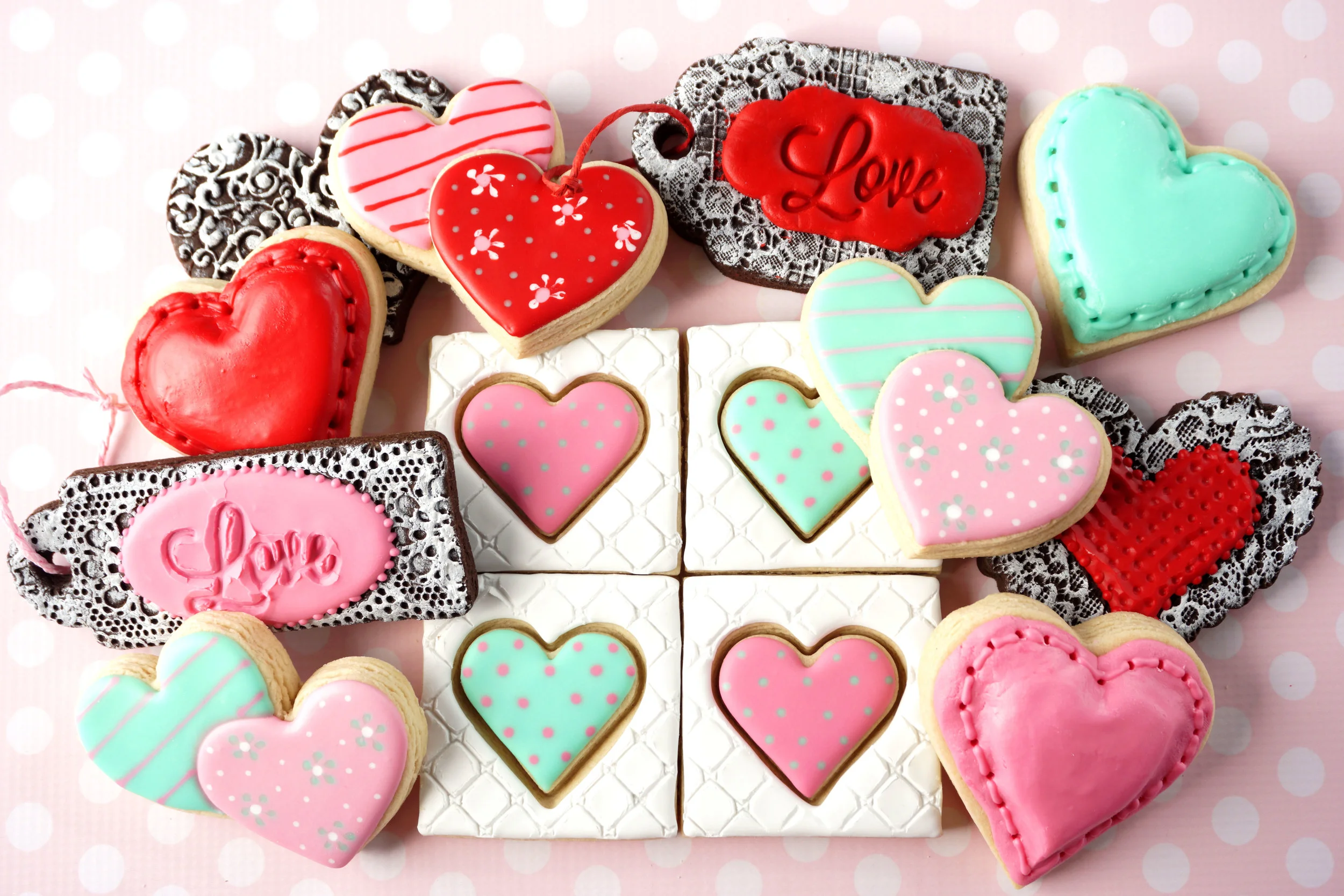 NEW CookieCrazie Online Decorating Class: Valentines Cookies!