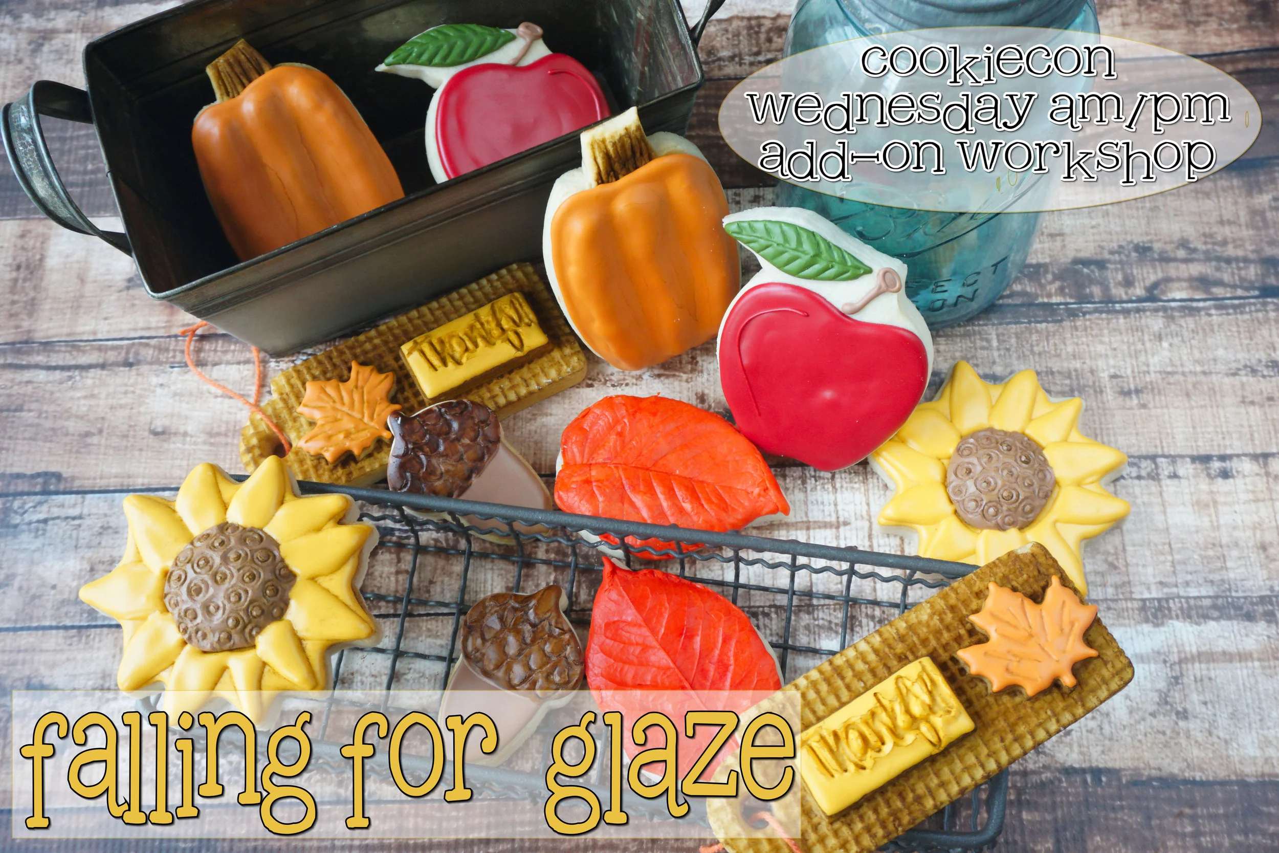 Falling for Glaze (CookieCon Add-On Workshop)
