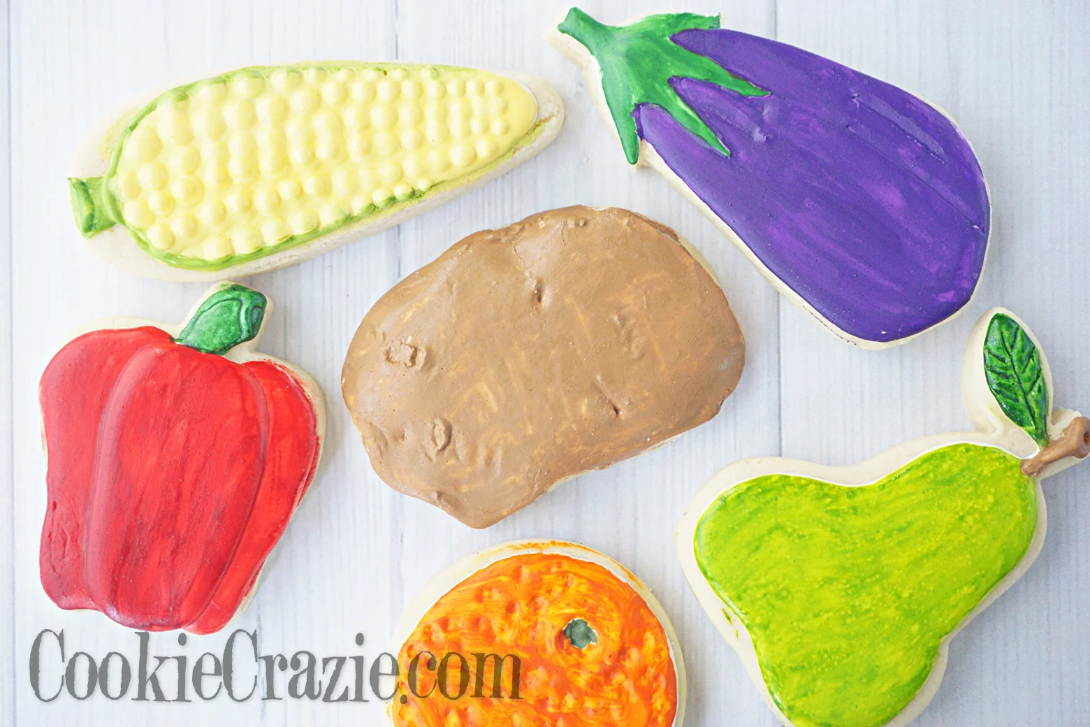 Potato Decorated Sugar Cookie YouTube video HERE