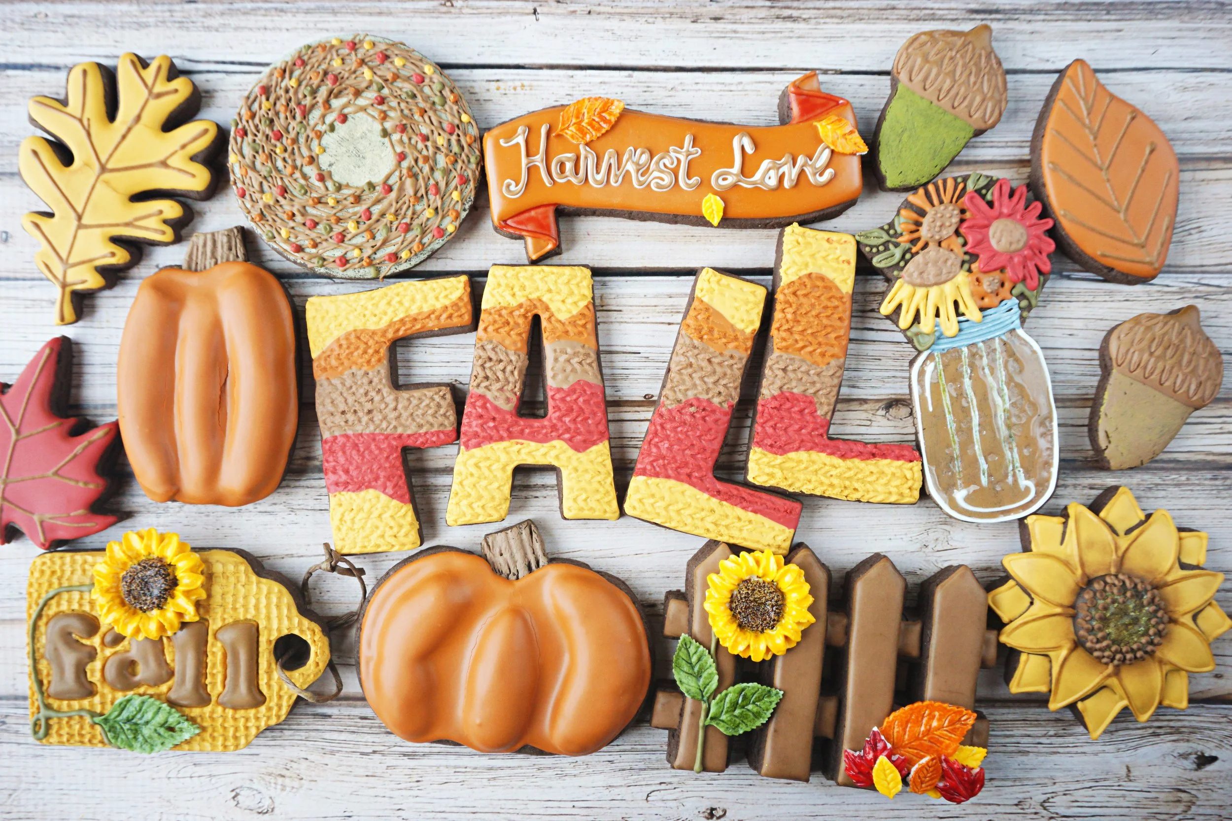 FALL Classics Decorated Cookie Collection
