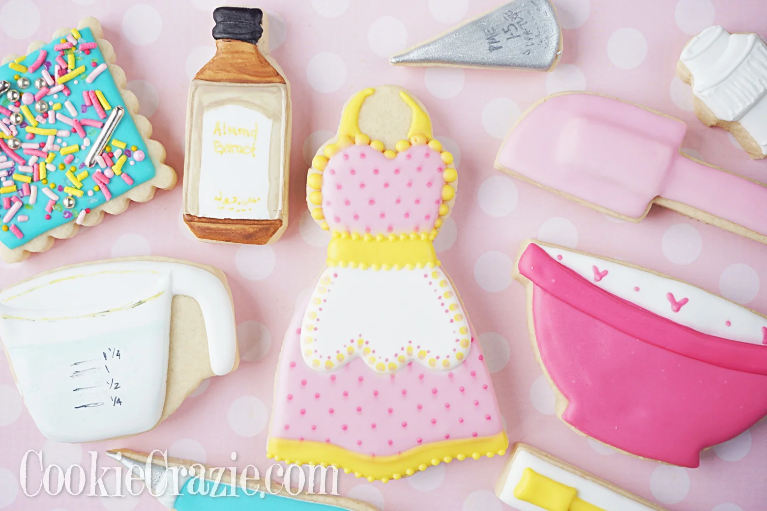 Apron Decorated Sugar Cookie