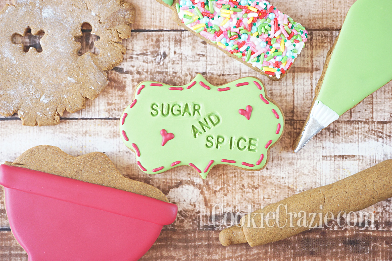  Sugar and Spice Decorated Sugar Cookies YouTube video  HERE  