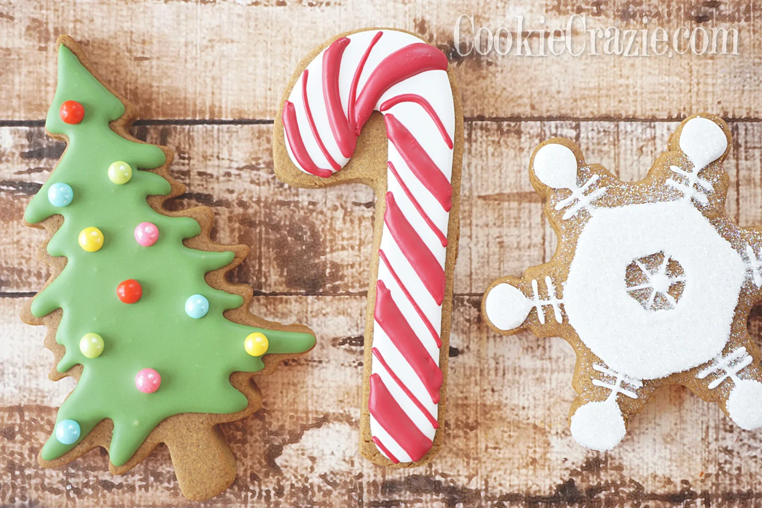  Candy Cane Decorated Sugar Cookies YouTube video  HERE  