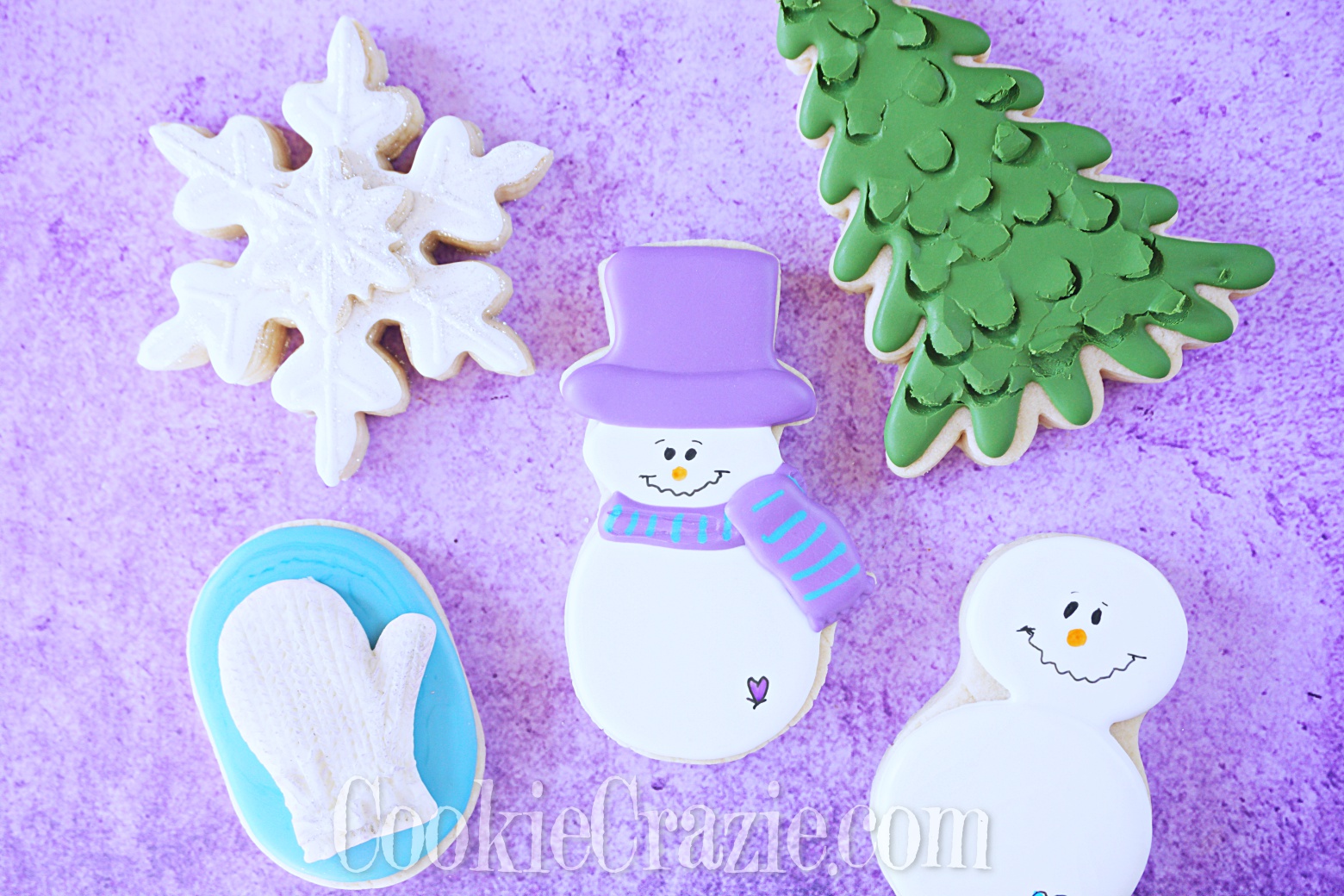  Snowman Decorated Sugar Cookie YouTube video  HERE  