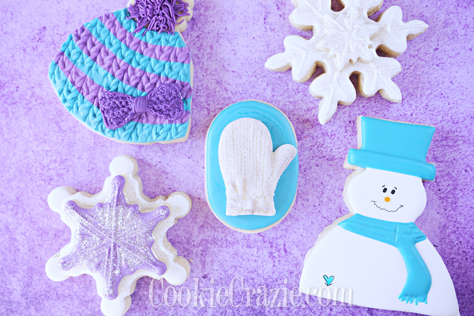  Winter Mitten Decorated Sugar Cookie YouTube video  HERE  