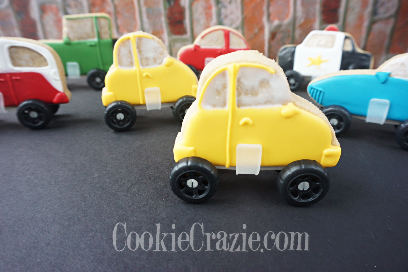  VW Bug Car Decorated Sugar Cookie YouTube video  HERE  