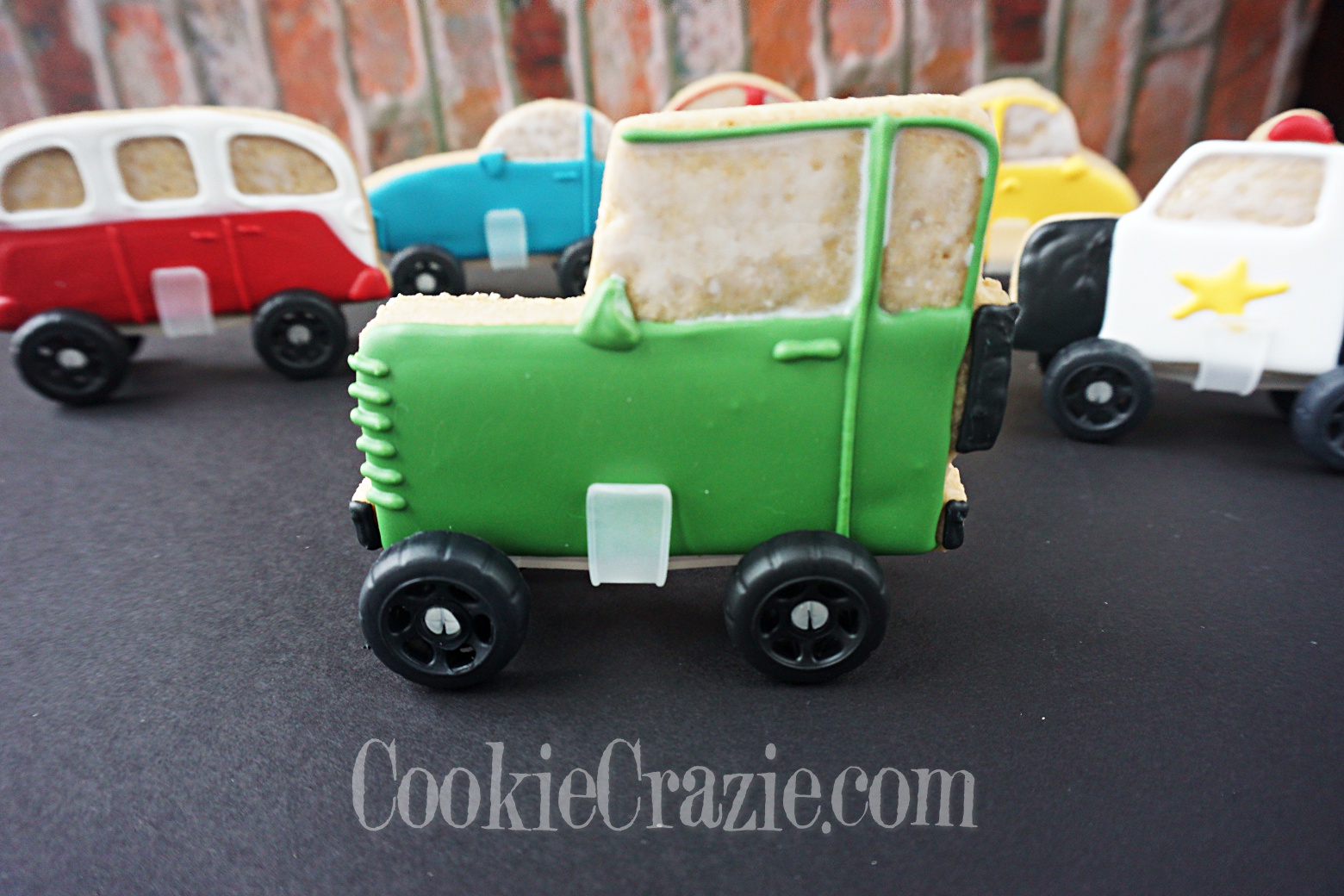  Finn’s Jeep Decorated Sugar Cookie YouTube video  HERE  