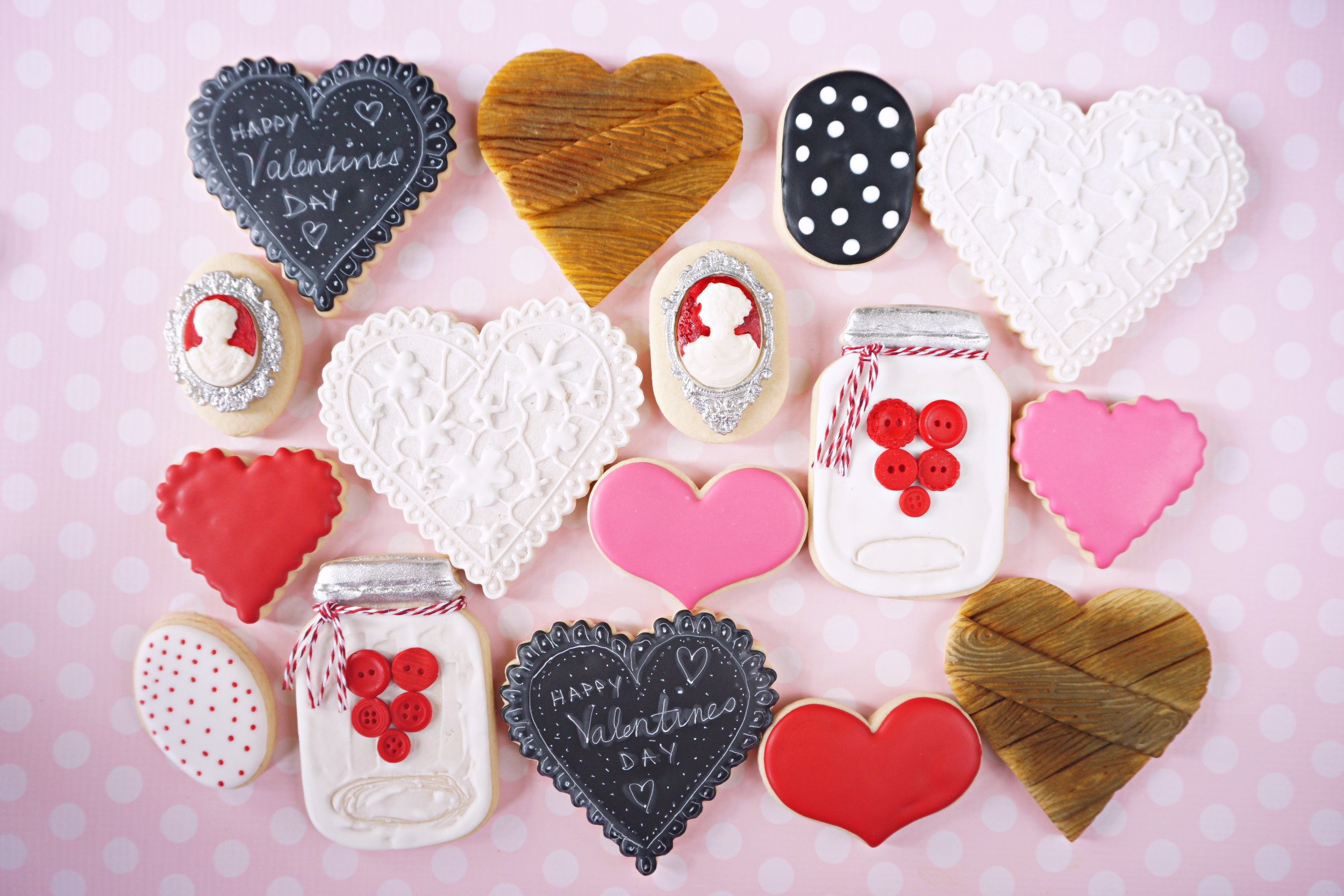 NEW CookieCrazie Online Decorating Class: Valentines Cookies