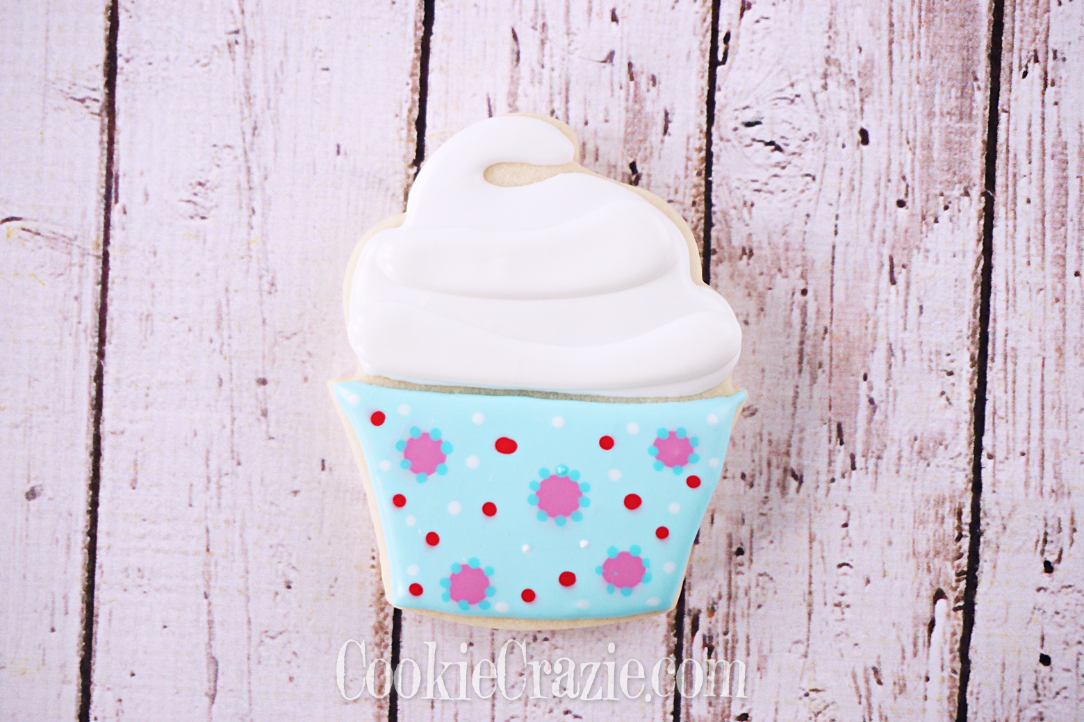  Cupcake with Sleeve Decorated Sugar Cookie YouTube video  HERE  