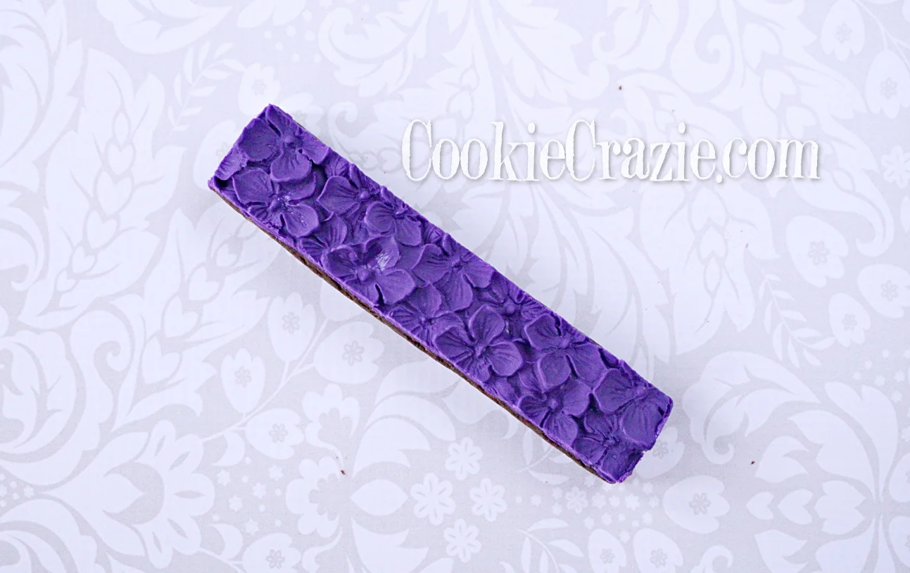  Hope Floral Rectangle Decorated Sugar Cookie YouTube video  HERE  