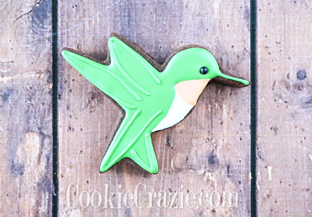  Hummingbird Decorated Sugar Cookies YouTube video  HERE  