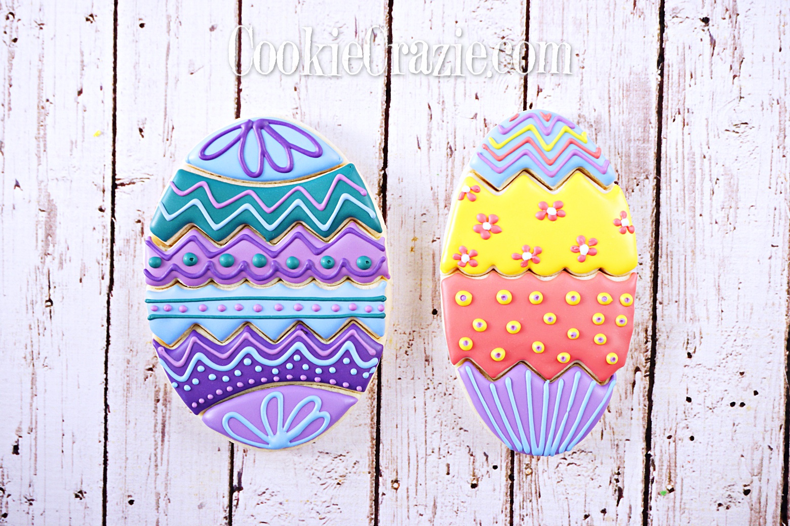 Easter Egg Puzzle Decorated Sugar Cookie YouTube video  HERE  