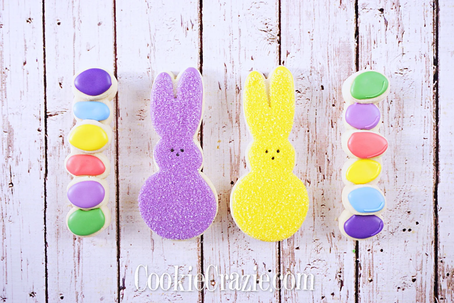  Easter Rabbit Decorated Sugar Cookies YouTube video  HERE  