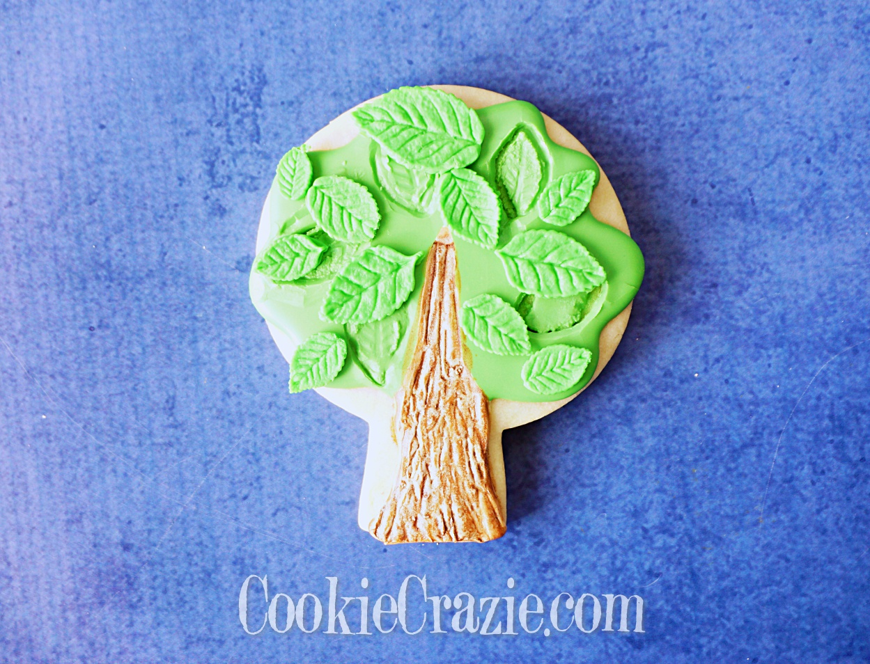  Spring Tree Decorated Sugar Cookie YouTube video  HERE  