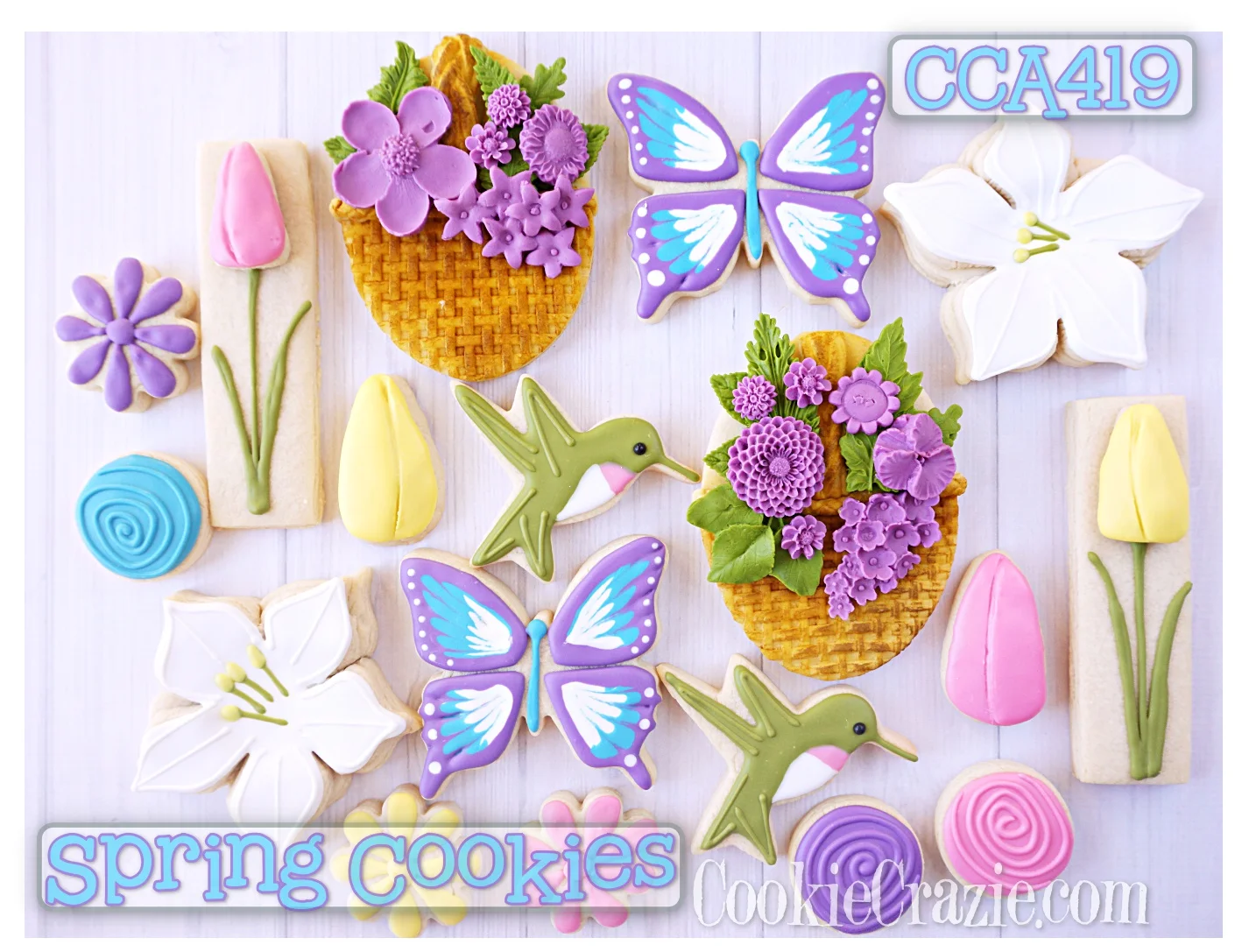 CCA419: Spring Cookies Decorating Class - April 2019