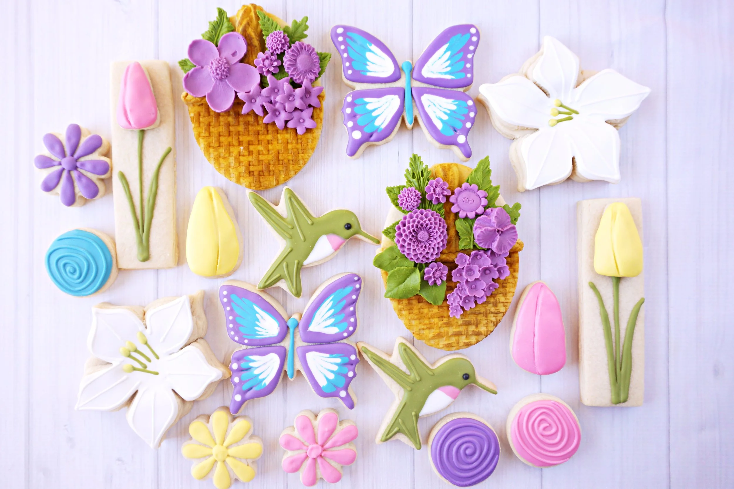 NEW CookieCrazie Online Decorating Class: Spring Cookies