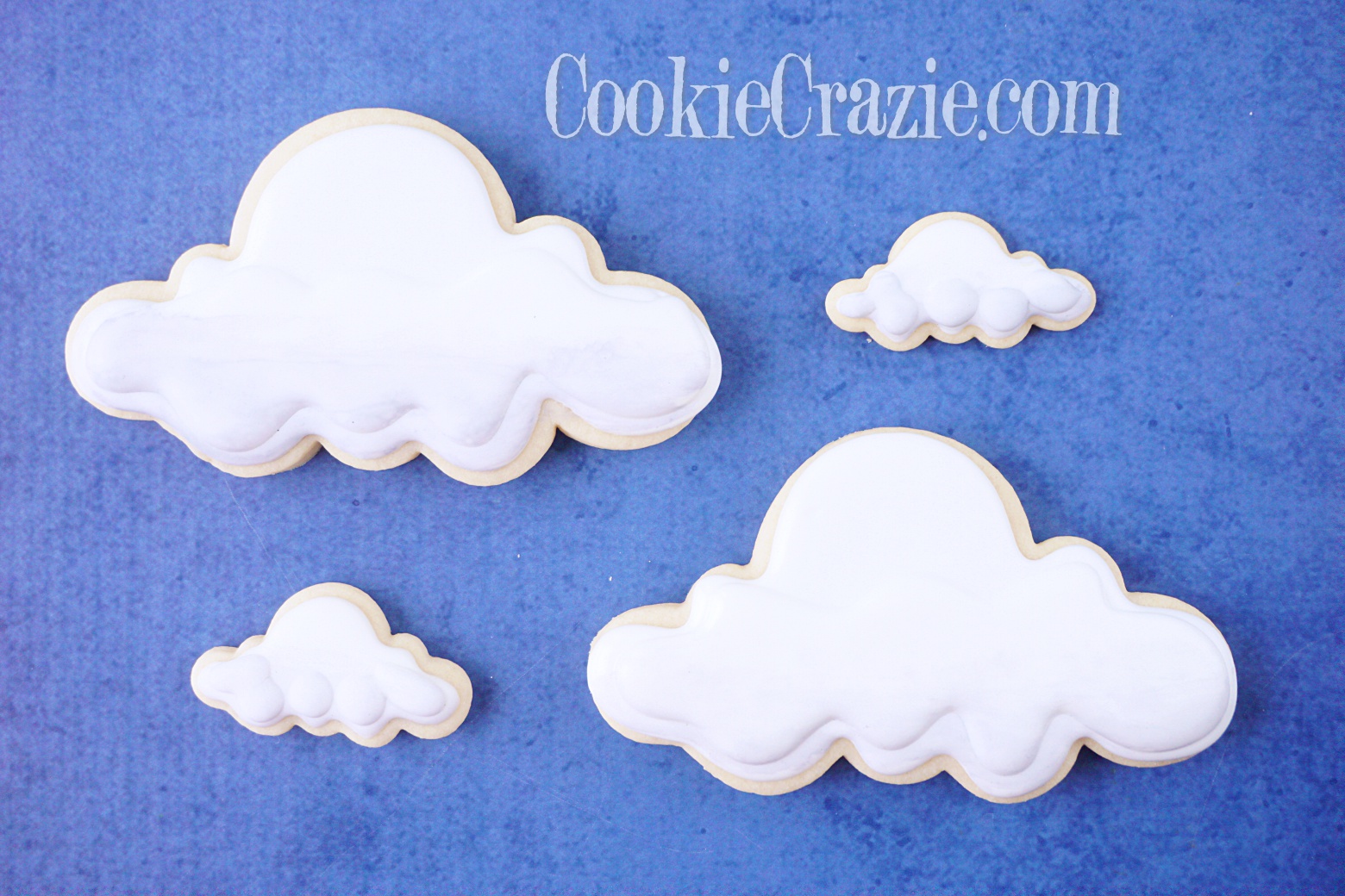  Cloud Decorated Sugar Cookies YouTube video  HERE  