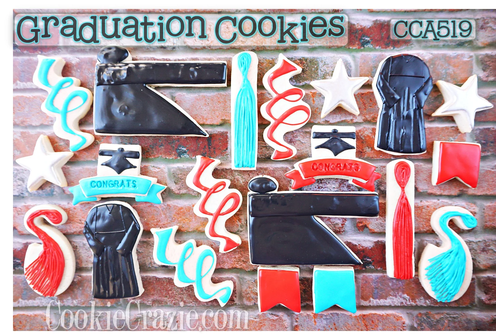CCA519 Graduation Cookies May 2019