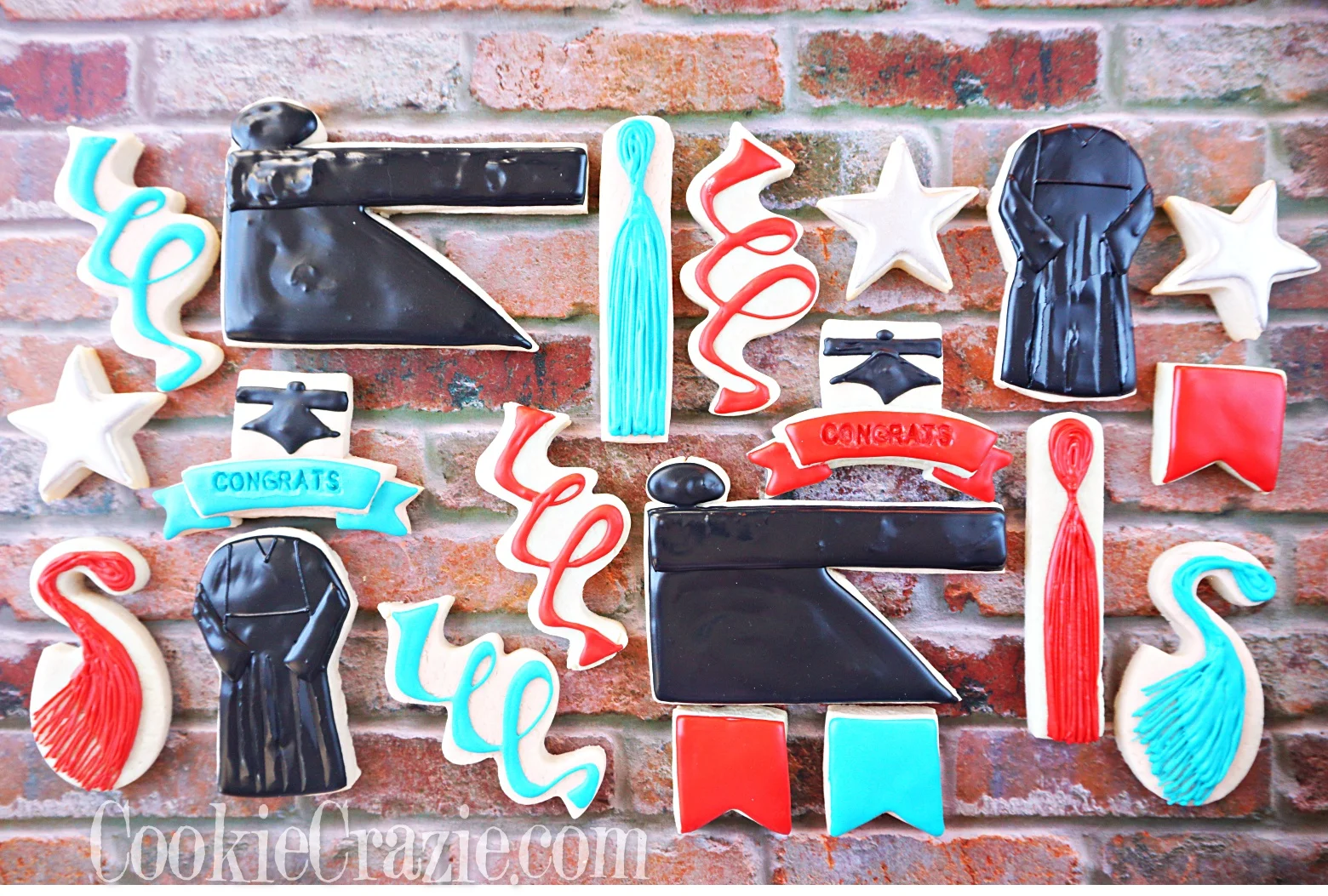 NEW CookieCrazie Online Decorating Class: Graduation Cookies