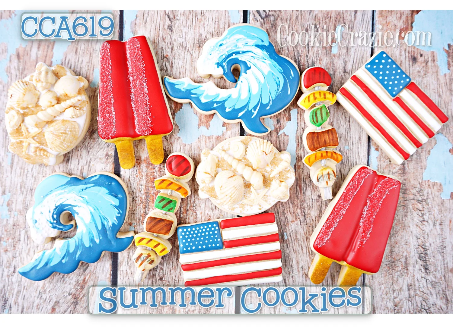 CCA619: Summer Cookies Decorating Class - June 2019