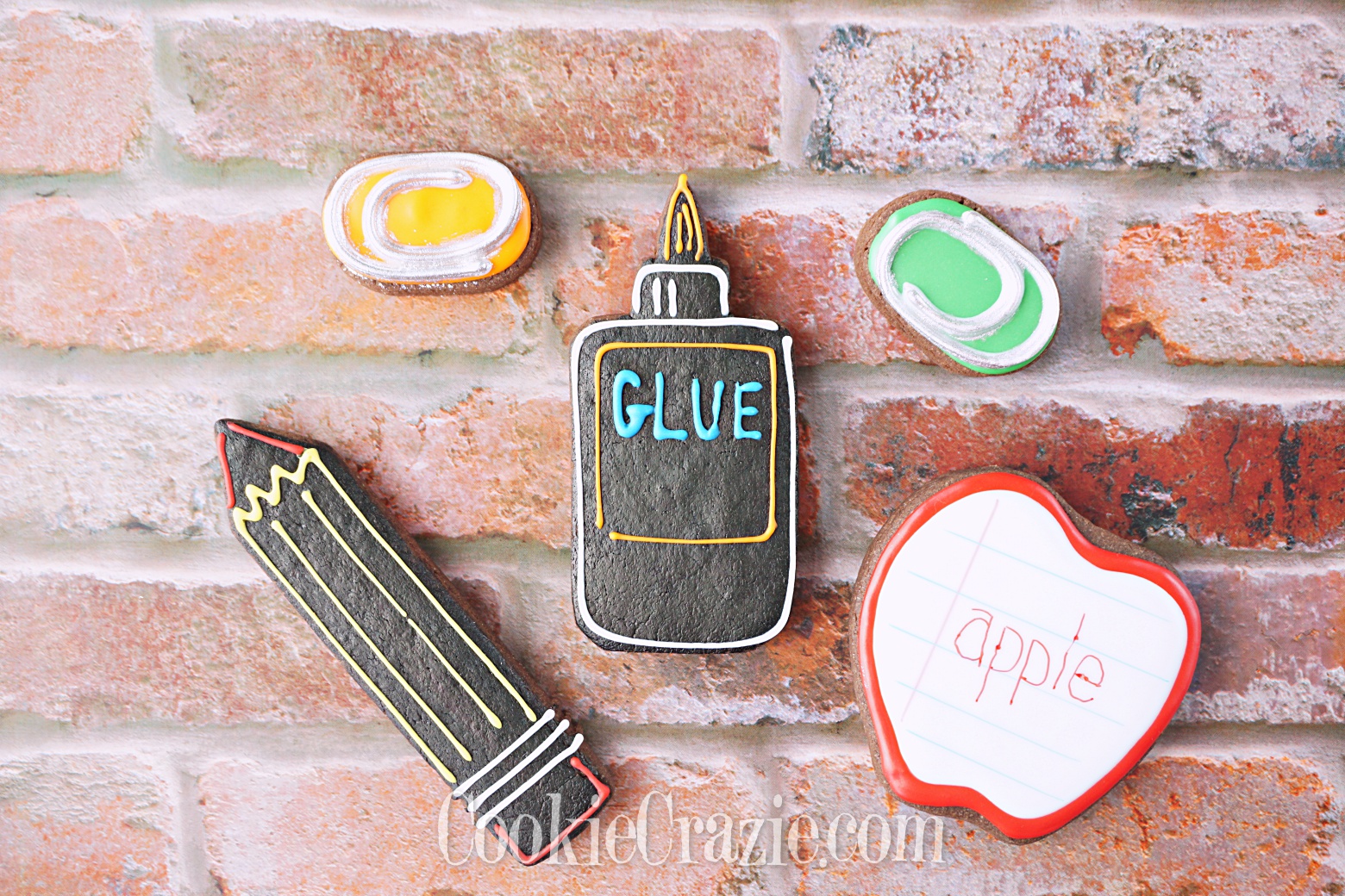  Glue Bottle Decorated Sugar Cookie YouTube video  HERE  