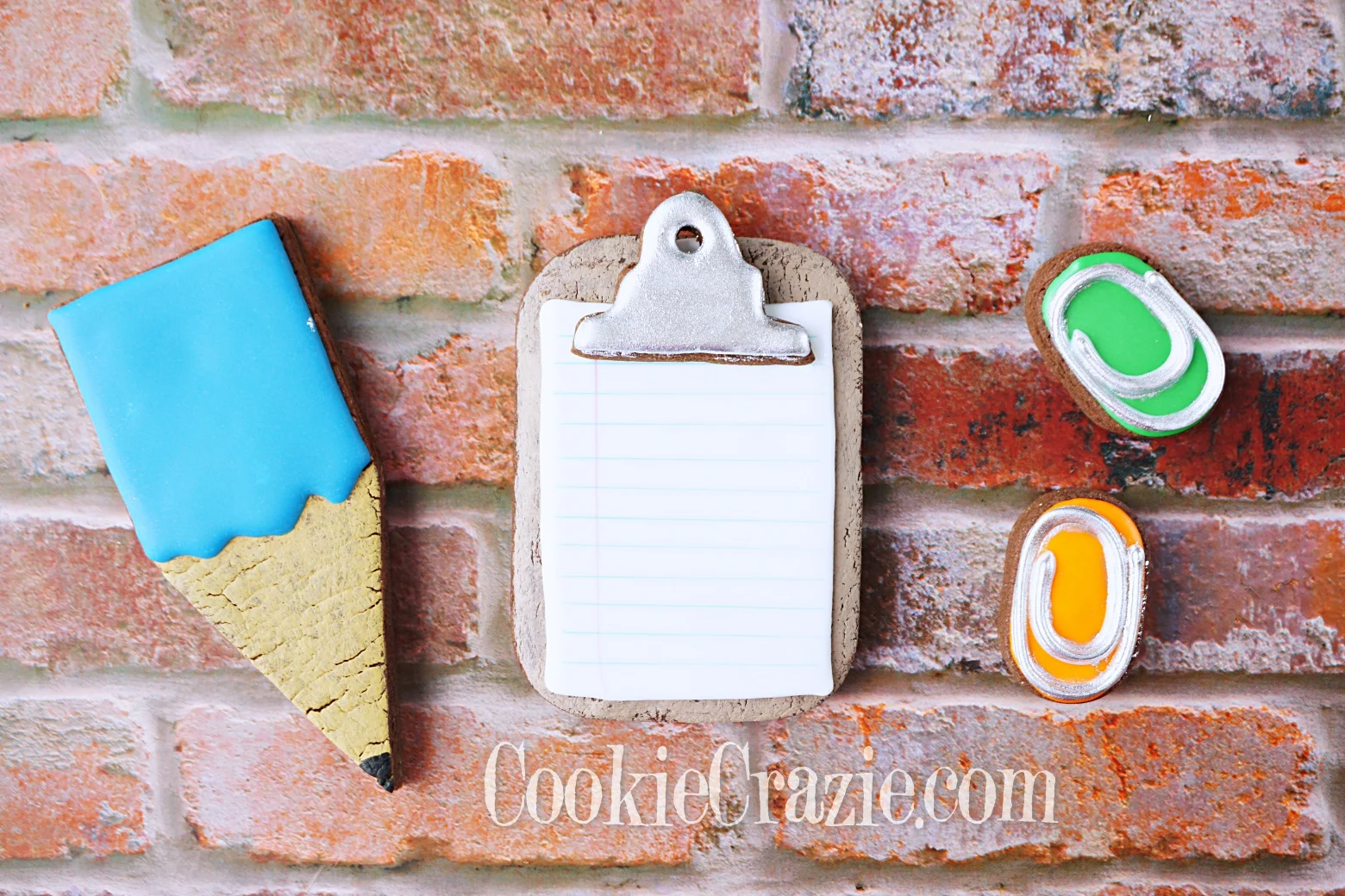 Clipboard Decorated Sugar Cookie