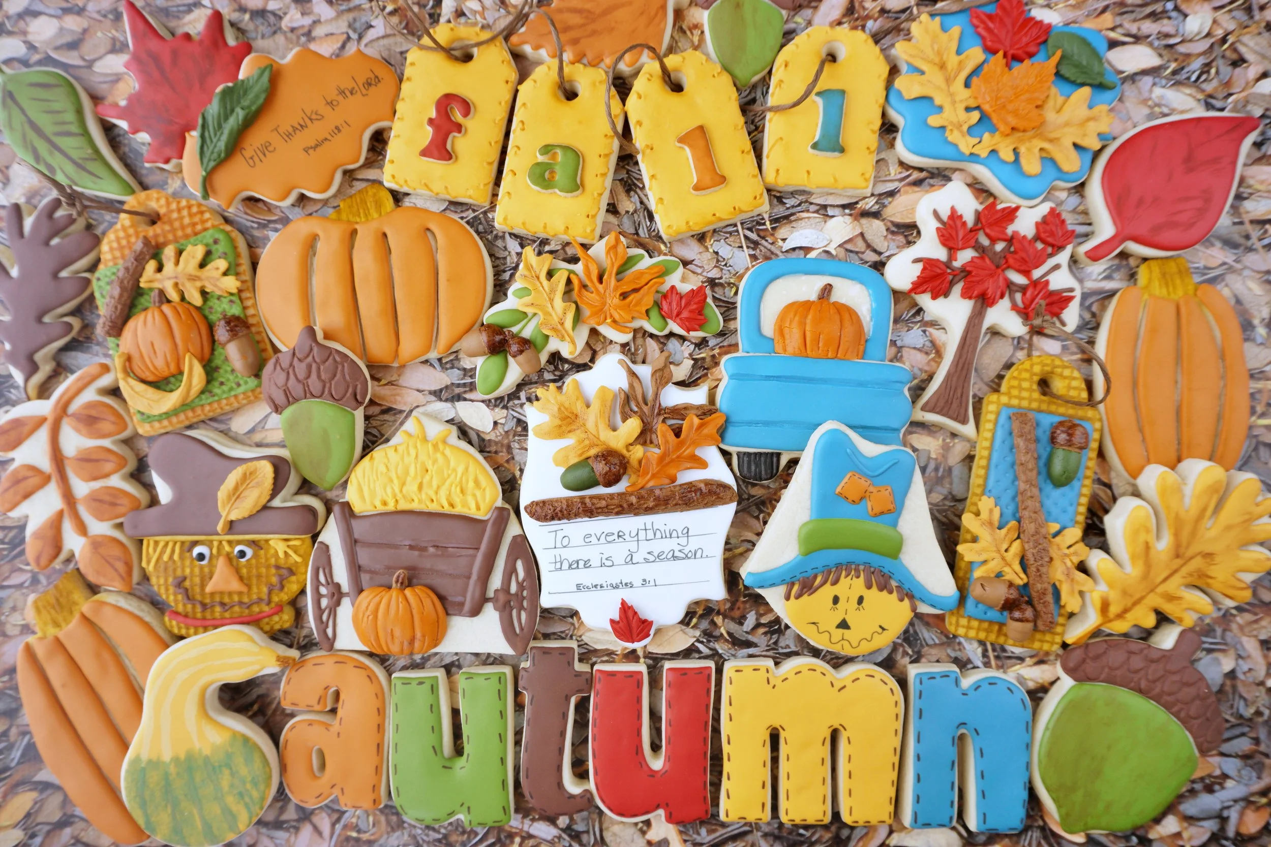 Autumn Decorated Cookie Collection 2019