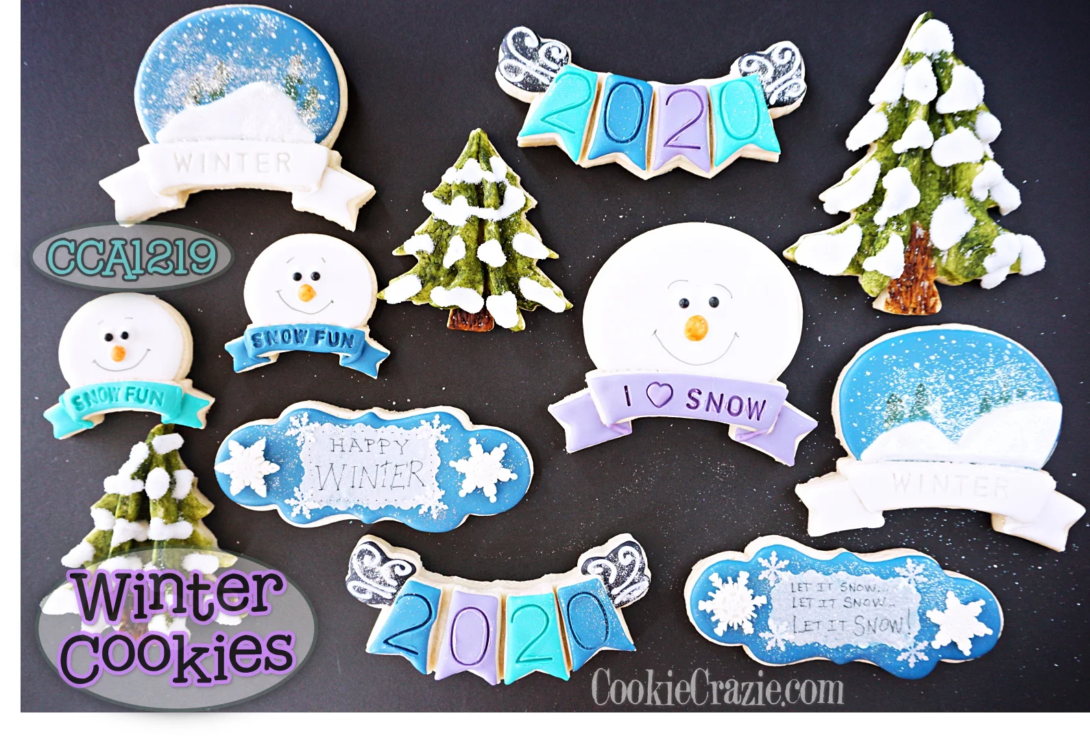 CCA1219: Winter Cookies Decorating Class - December 2019
