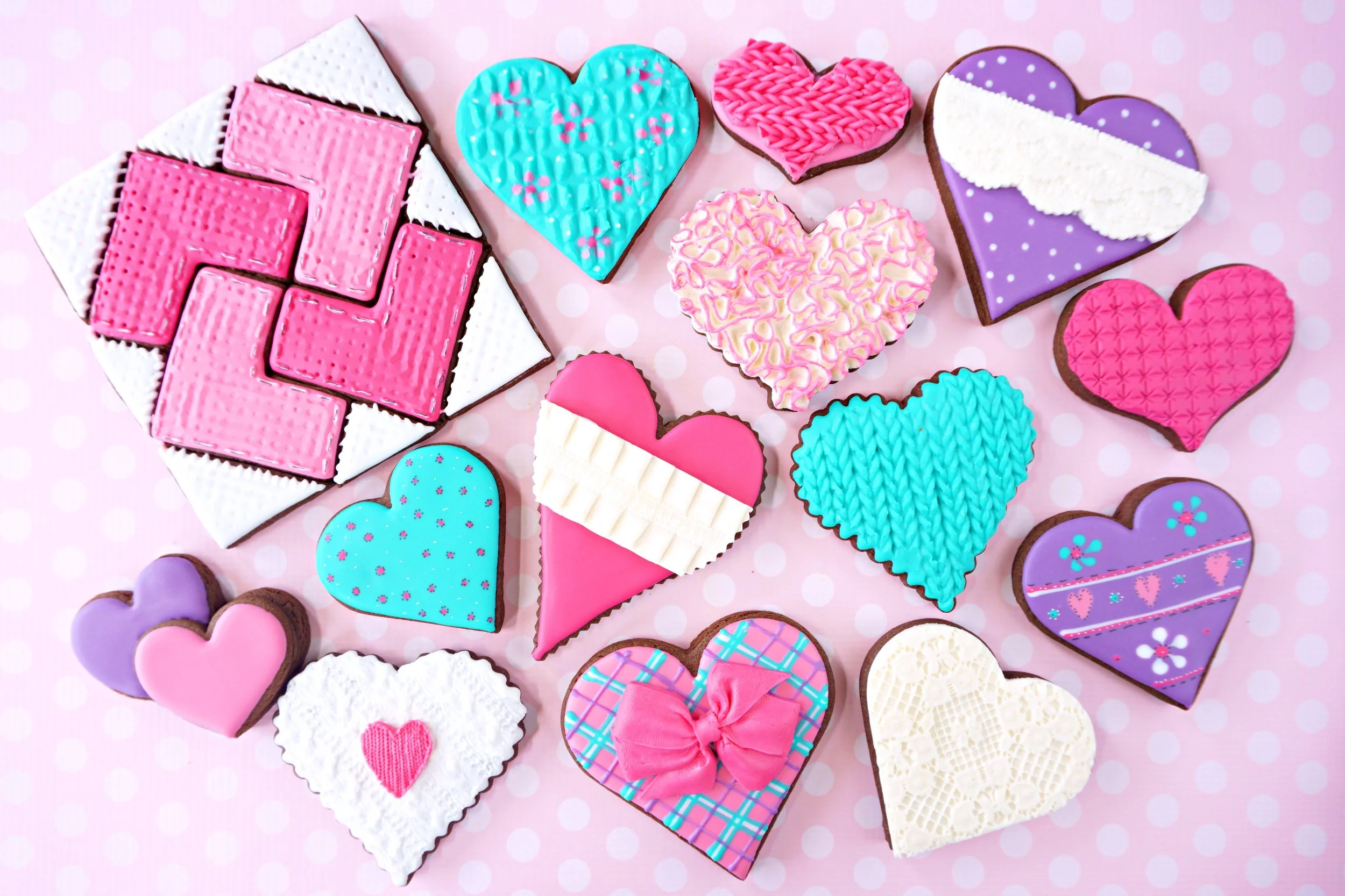 HodgePodge Valentines Decorated Cookie Collection