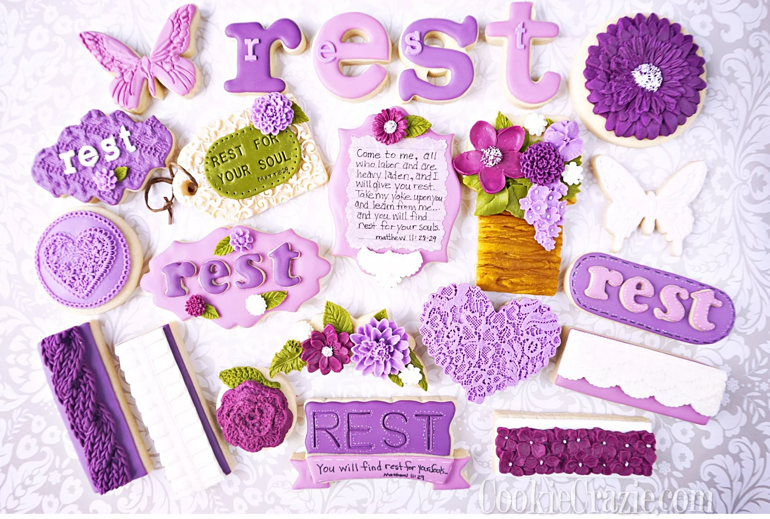 REST for Your Soul Decorated Cookie Collection