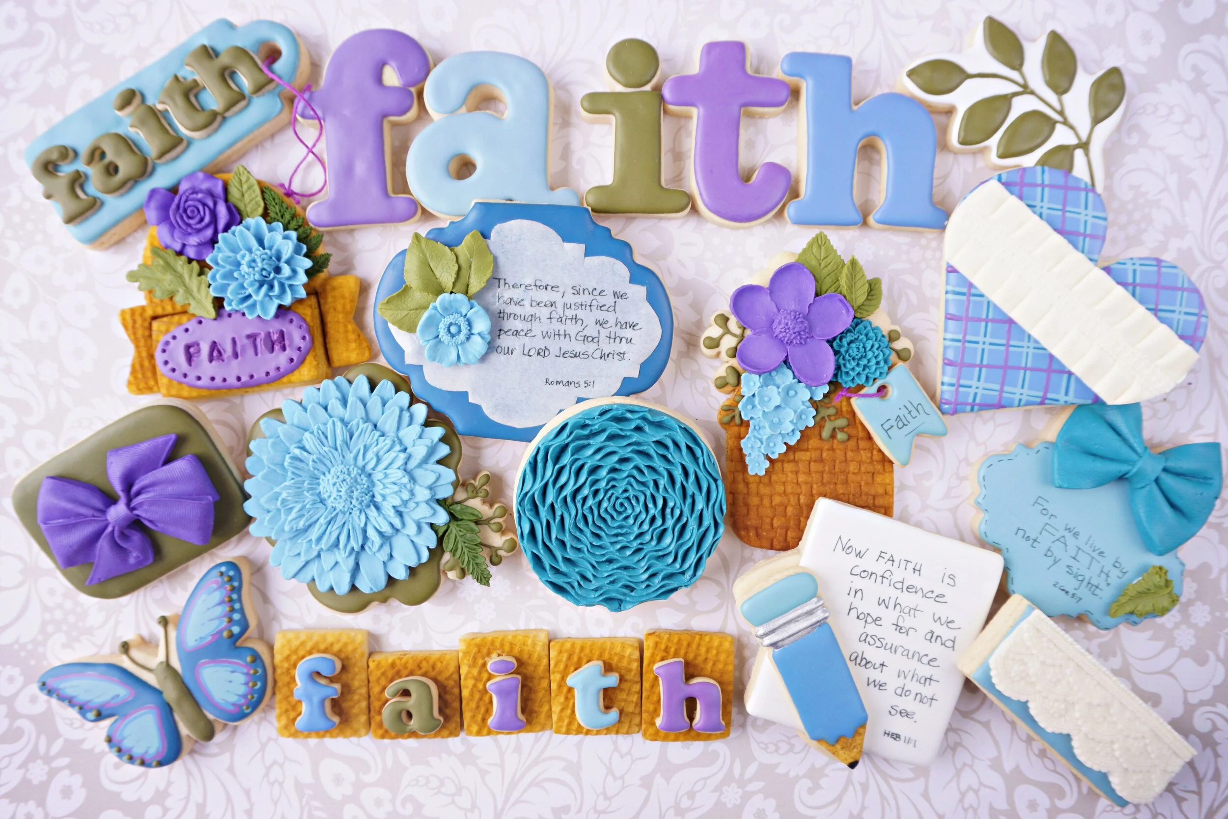 Faith Decorated Cookie Collection
