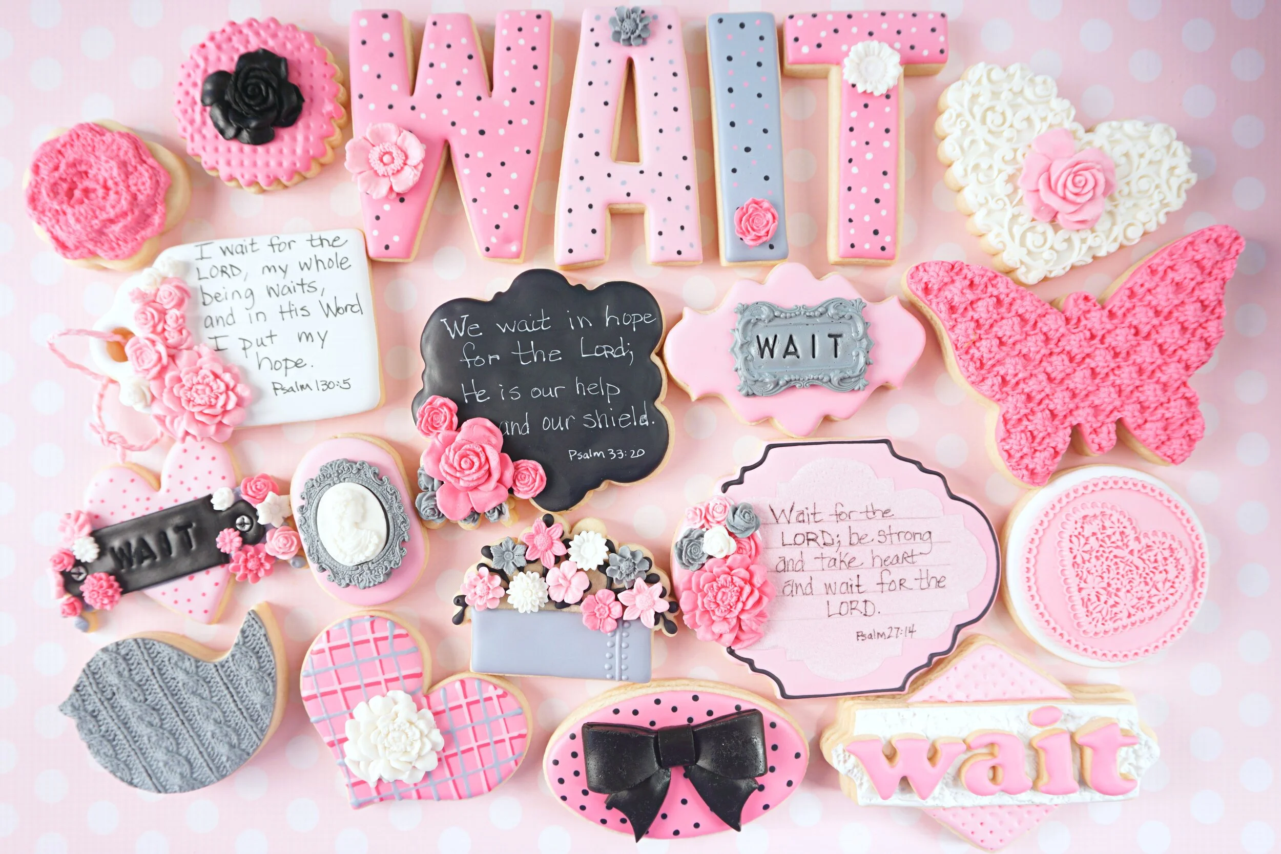 Wait Decorated Cookie Collection