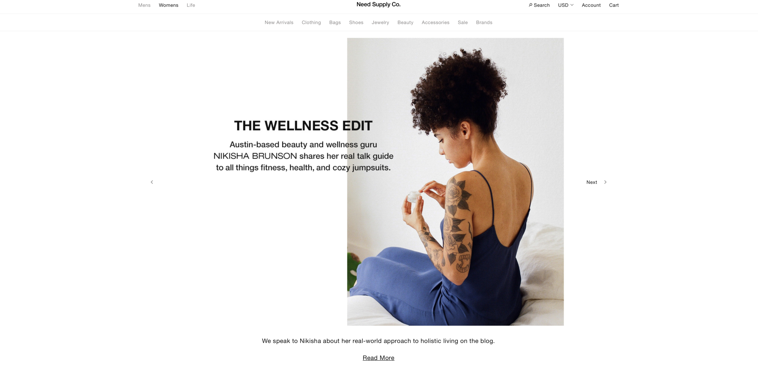 Nikisha Brunson's Wellness Edit - Need Supply Co.