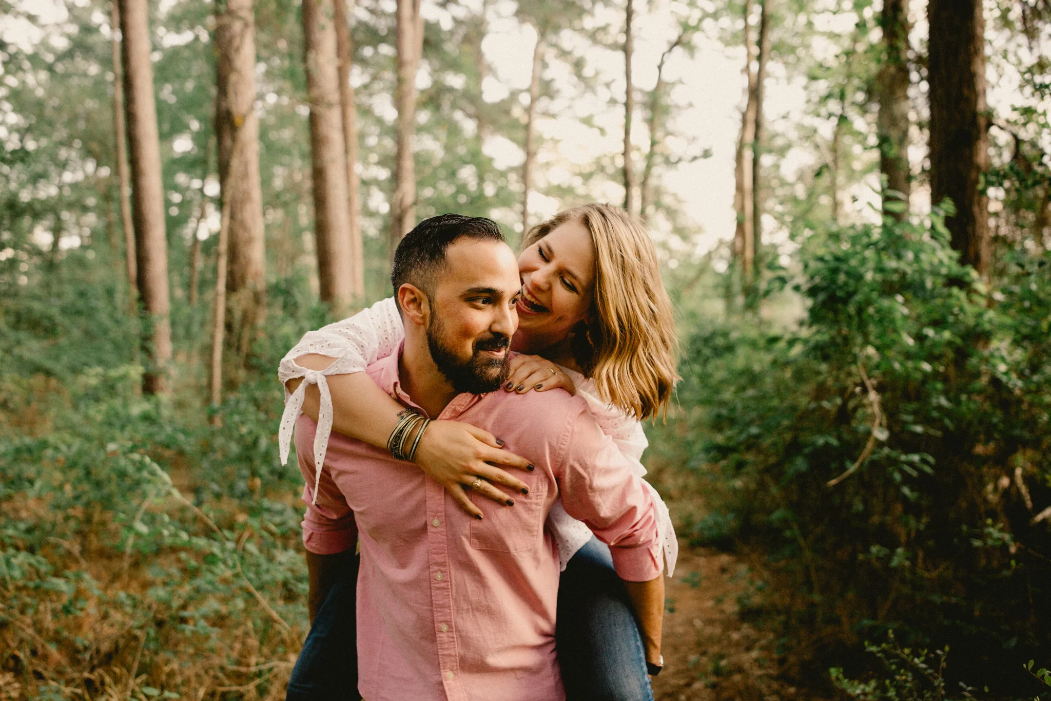 Stephanie & Ryan: Vibrant Forest Engagement