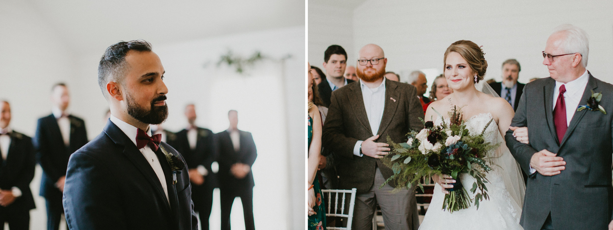 The Farmhouse Ceremony Walking down the aisle.jpg