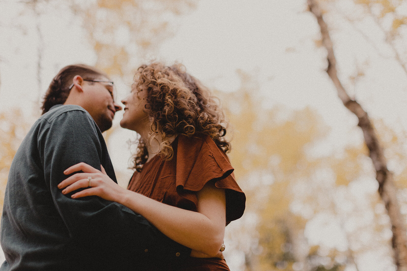 Moody Fall Anniversary in the Golden Aspens