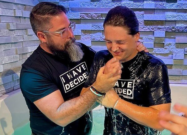 Coy got baptized!!

We love Coy and more importantly God loves him! It was so awesome to celebrate Coy declaring His love to the Lord and mark the start of a life of following Jesus!🙌🏻