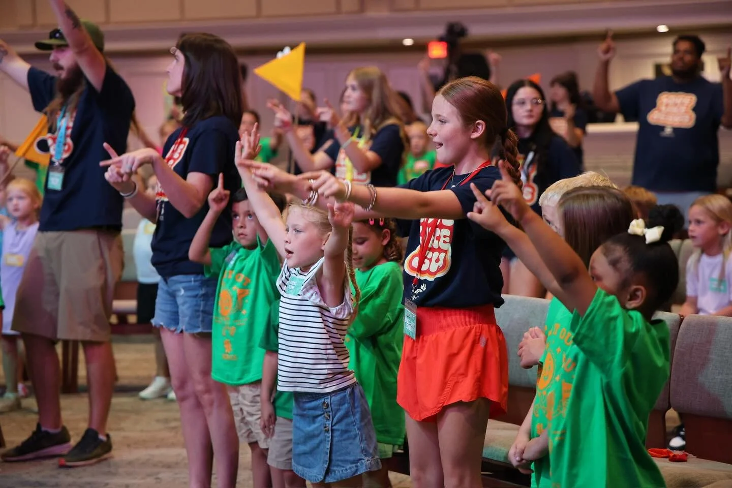 VBS was a hit!! What a fun week learning how to love like Jesus!