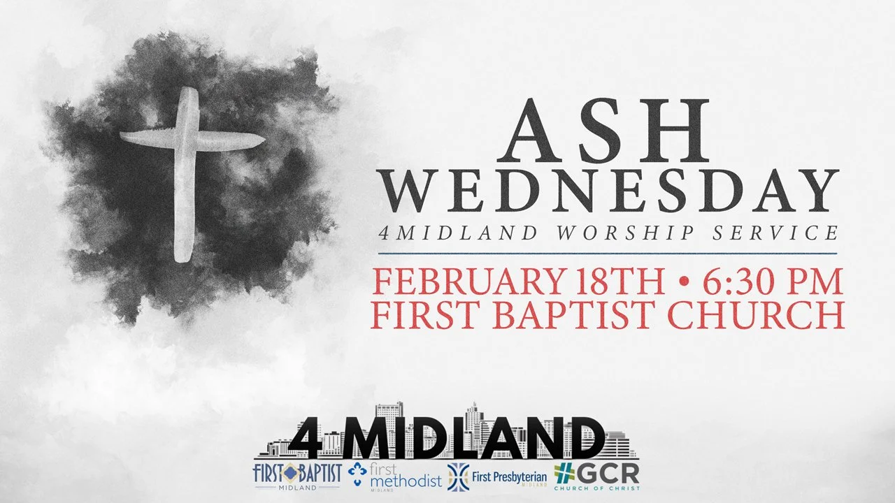4Midland Ash Wednesday Service