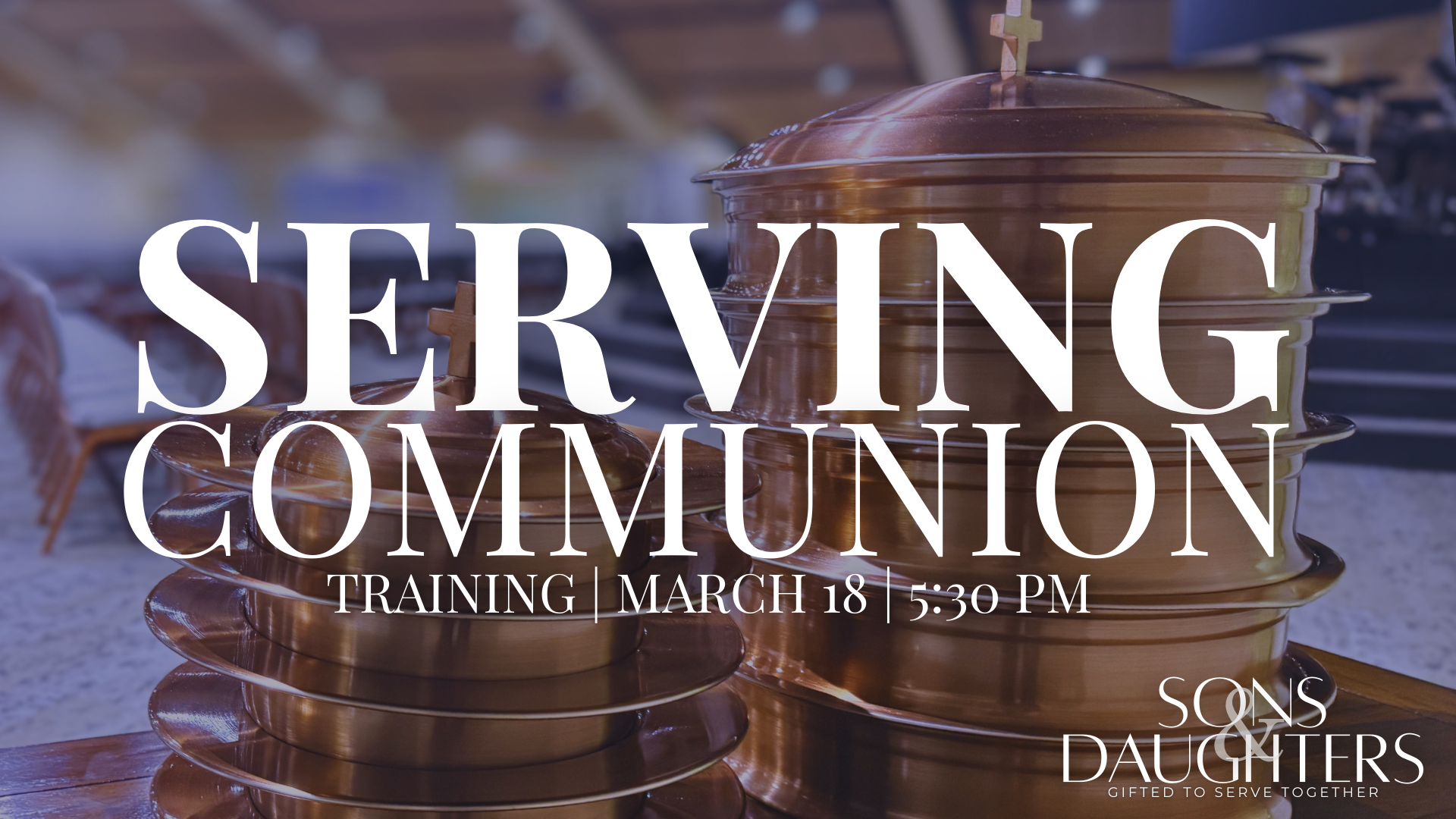 Communion Service Training