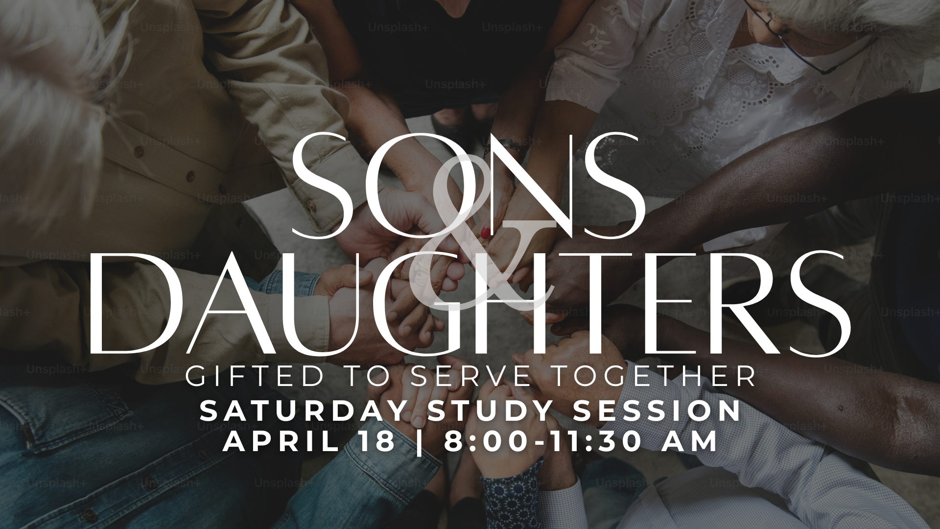 Sons &amp; Daughters Saturday Study Session