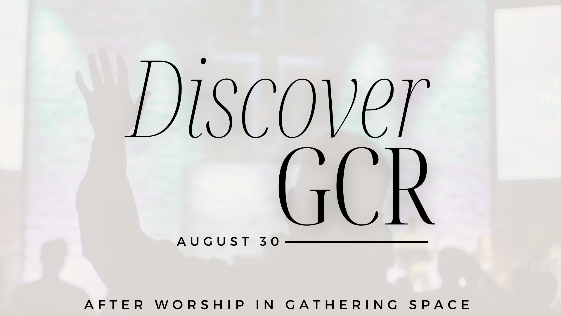 Discover GCR