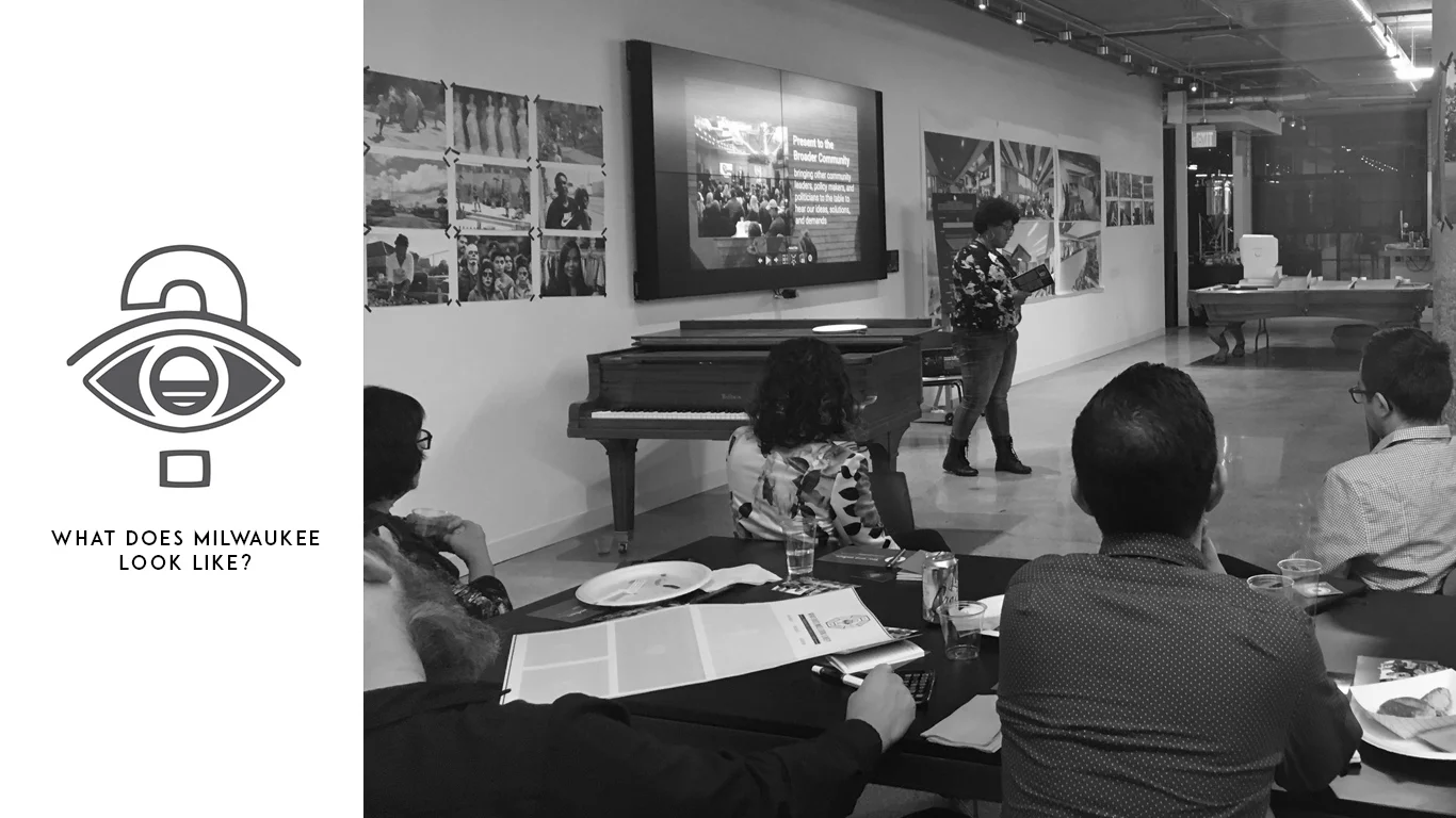 Our Initial Question "What Does Milwaukee Look Like?" is our driving question. Observation is at the forefront of the Create Space MKE process. We begin with the idea that we Know nothing about the city, but we are open to learning, though active participation in community events, and through word of mouth recommendations. Currently, the community focus is Milwaukee; however, imagine Create Space CHI, Create Space LON…etc. In the future we hope to take the Create Space concept to other areas of the state, country, and world. The question would change to accommodate the new location.